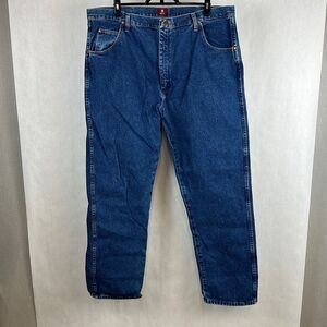 Wrangler Men’s Denim Jeans 13MWZGK Relaxed Sz 42x32